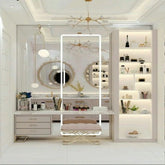 Trueliving Light Pink Luxury Dresser Table H 71 x W 23 x D 15